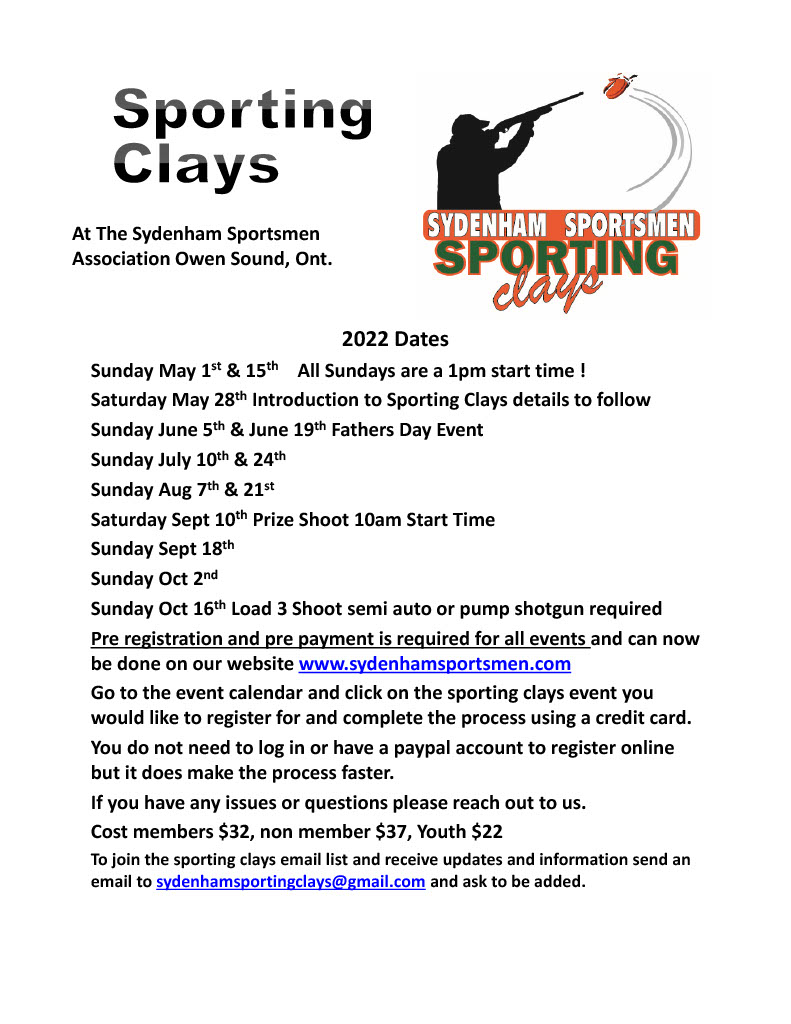 ssa sporting clays flyer 20221024_1